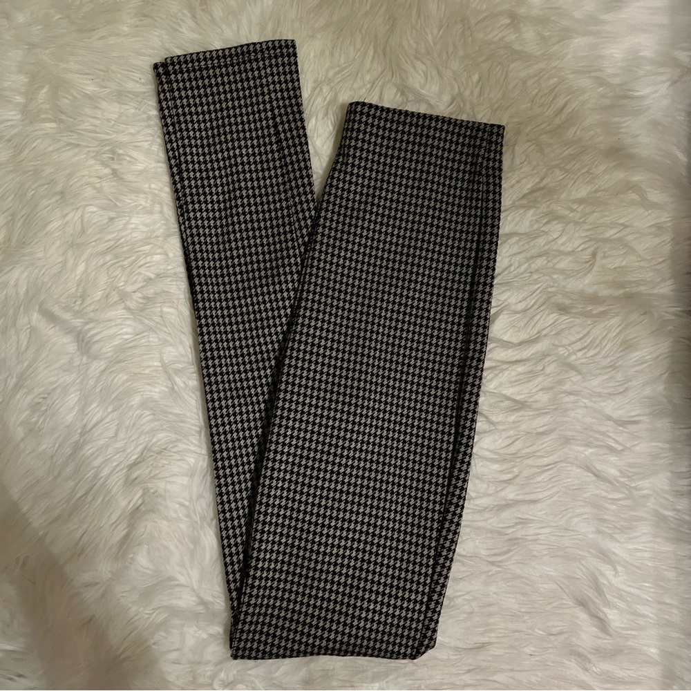 ZARA Houndstooth Legging Pants